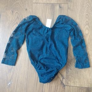 Bailey's blossoms lace Navy Leo